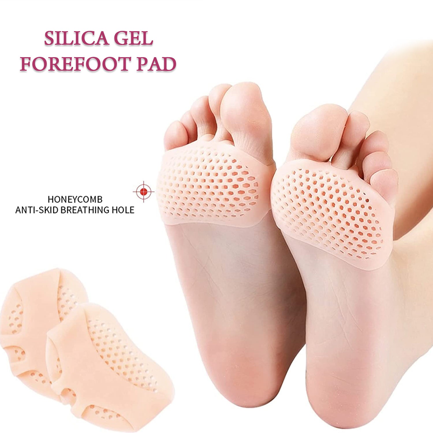 6257 SILICONE TIPTOE PROTECTOR AND COVER USED IN PROTECTION OF TOE FOR MEN AND WOMEN