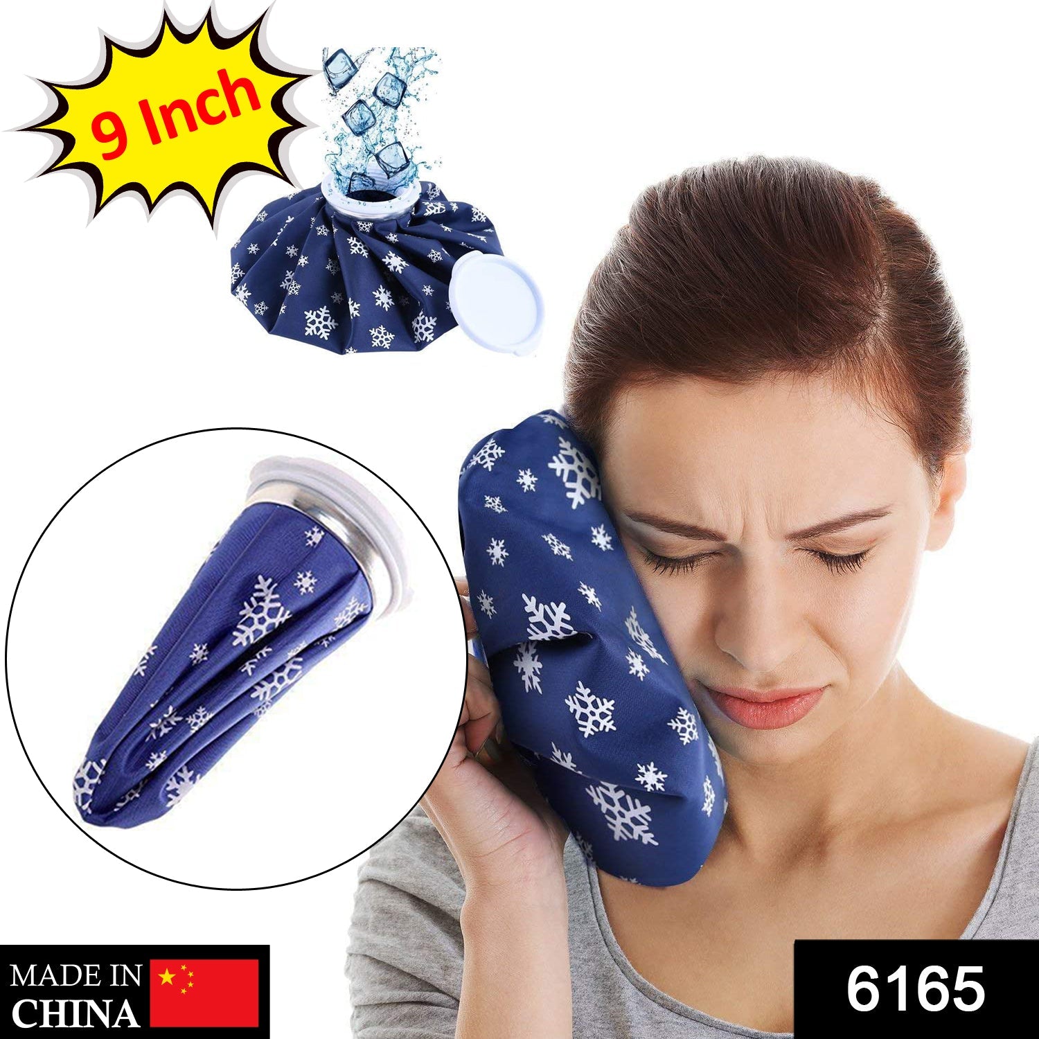 9Inch Pain Reliever Ice Bag Used To Overcome Joints Pain In Body.