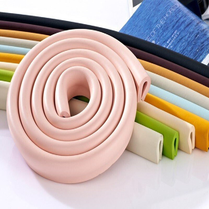 Heavy Quality 2 Mtr Baby Safety Protector Foam (Random Colors)