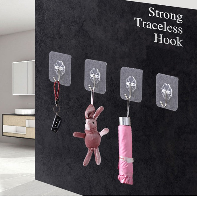 Self Adhesive Sticker Hook (Pack of 10)