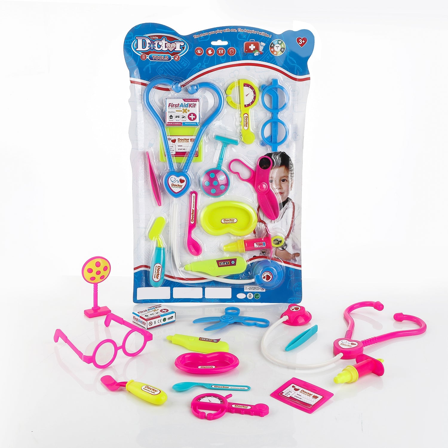 Doctor Set for Kids (Multicolour)