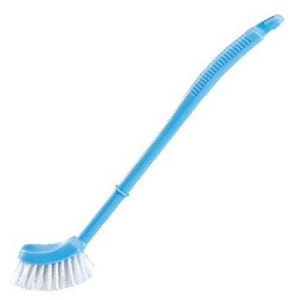 Single Sided Bristle Plastic Toilet Cleaning Brush