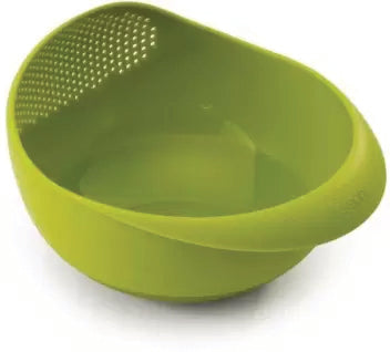 0108 Kitchen Plastic big Rice Bowl Strainer Perfect Size for Storing and Straining