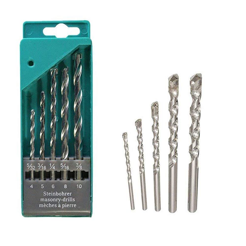 0416 Metal Drill Bit Set (Multicolor, 5-Piece)