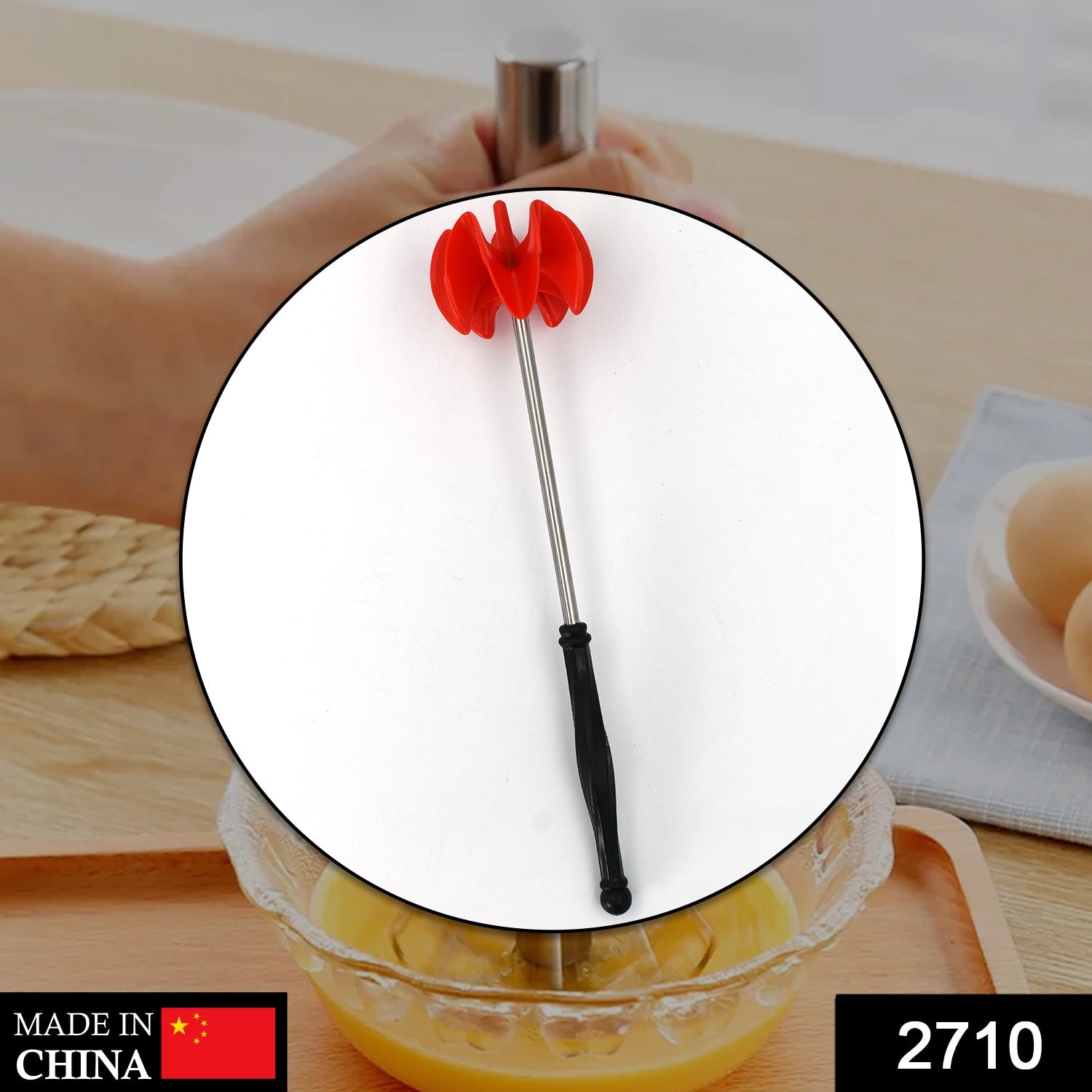 Manual Hand Mixer used in all kinds of household and official places for mixing food stuffs and item purposes.