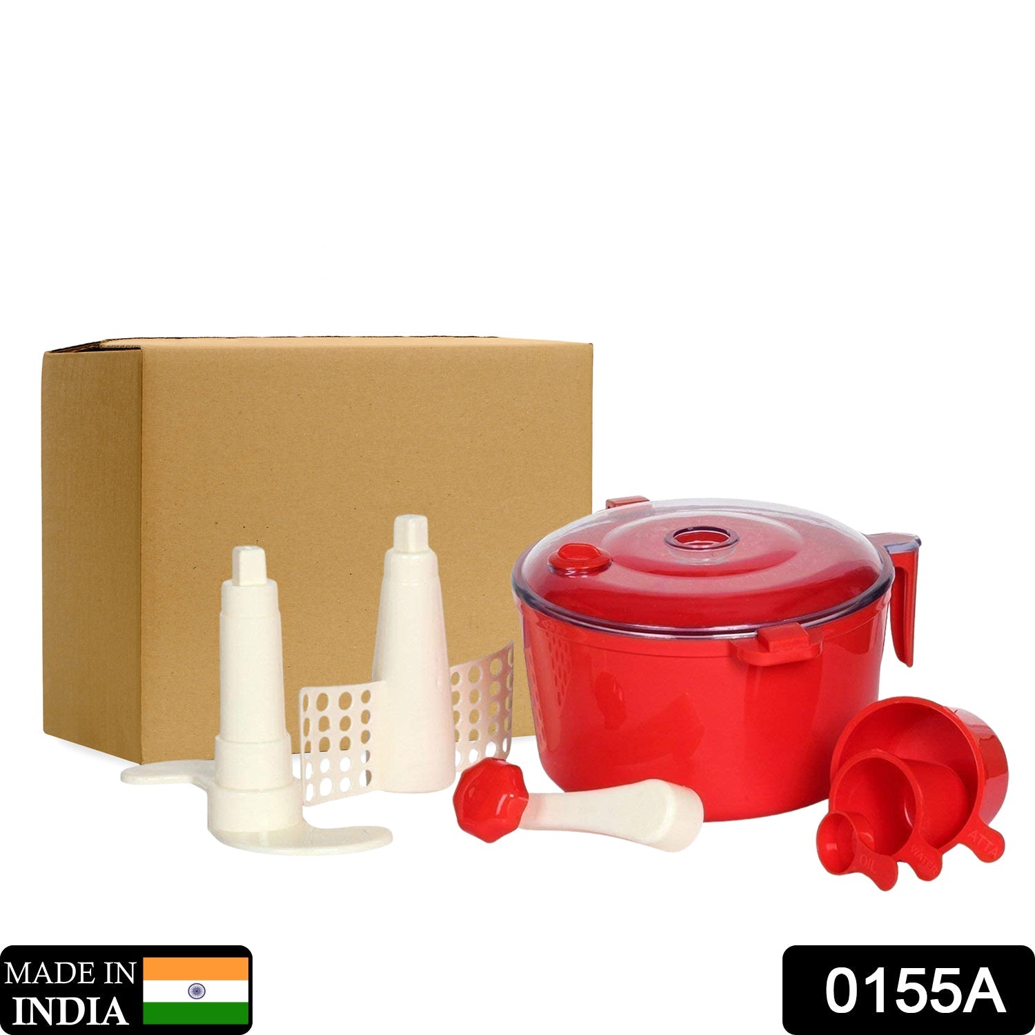 0155A DOUGH MAKER MACHINE WITH MEASURING CUP (ATTA MAKER)