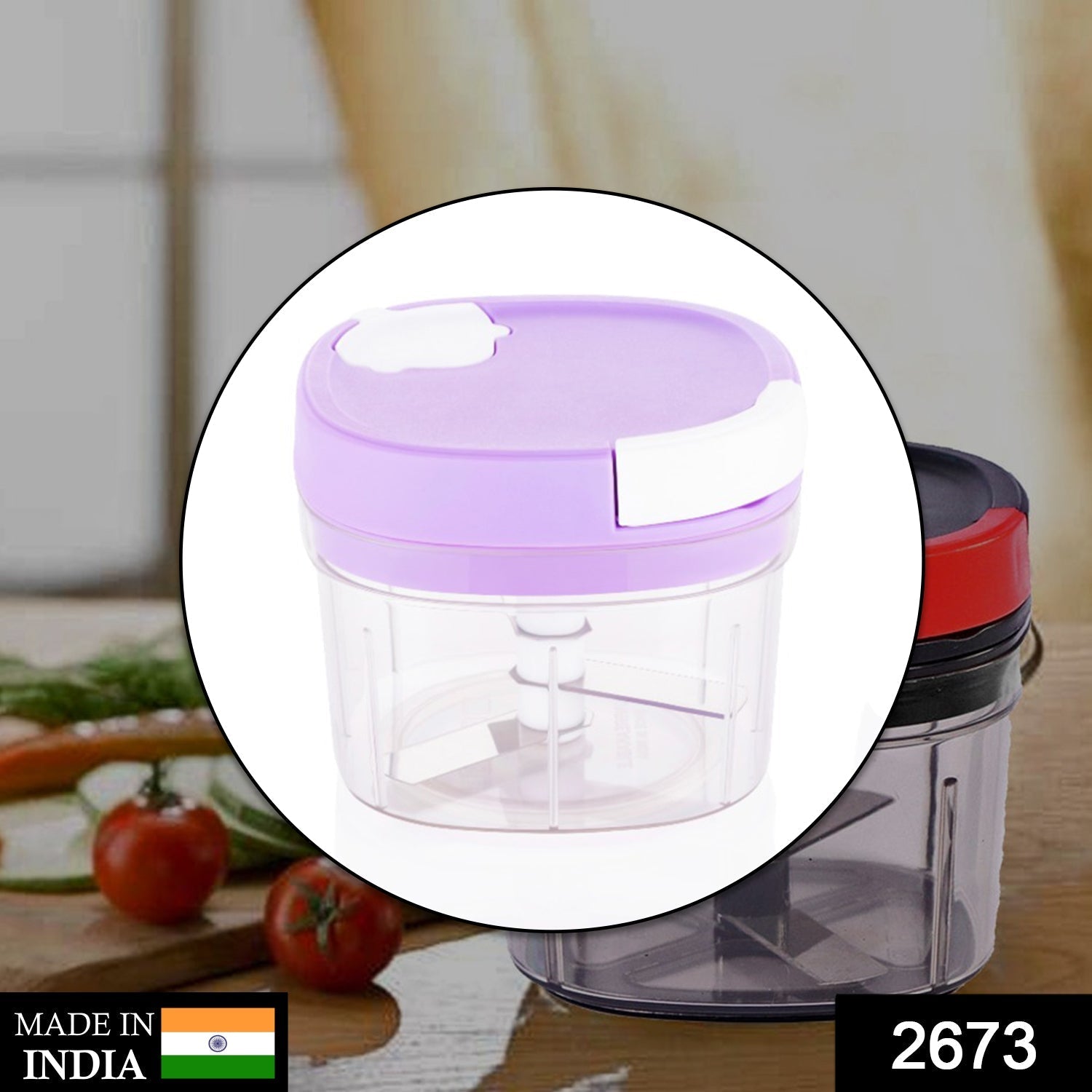 Handy Chopper And Slicer For Home & kitchen (600ML Capacity)