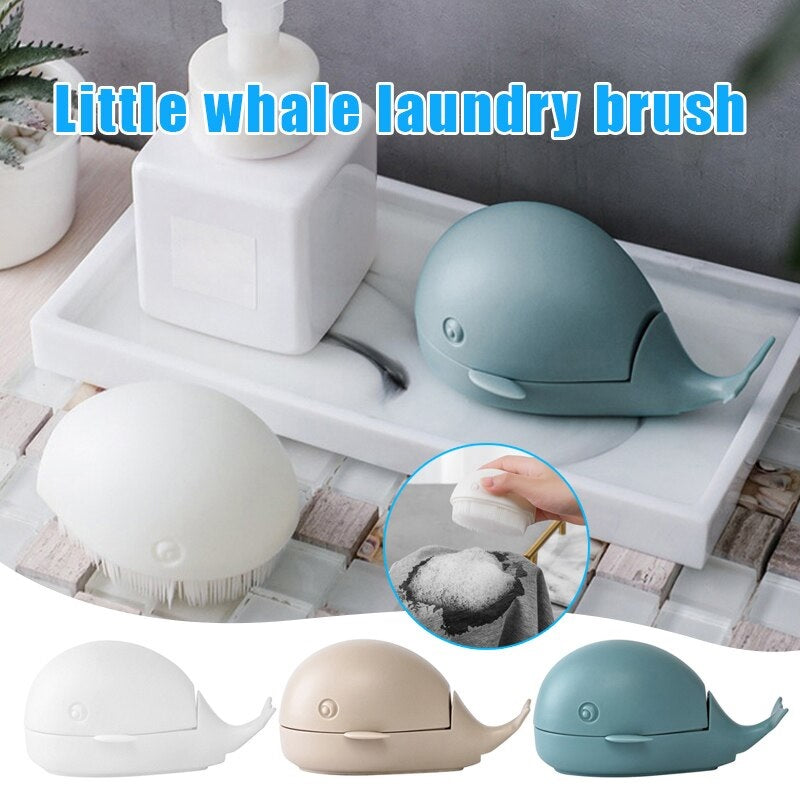 Whale Laundry Brush (Random Color)