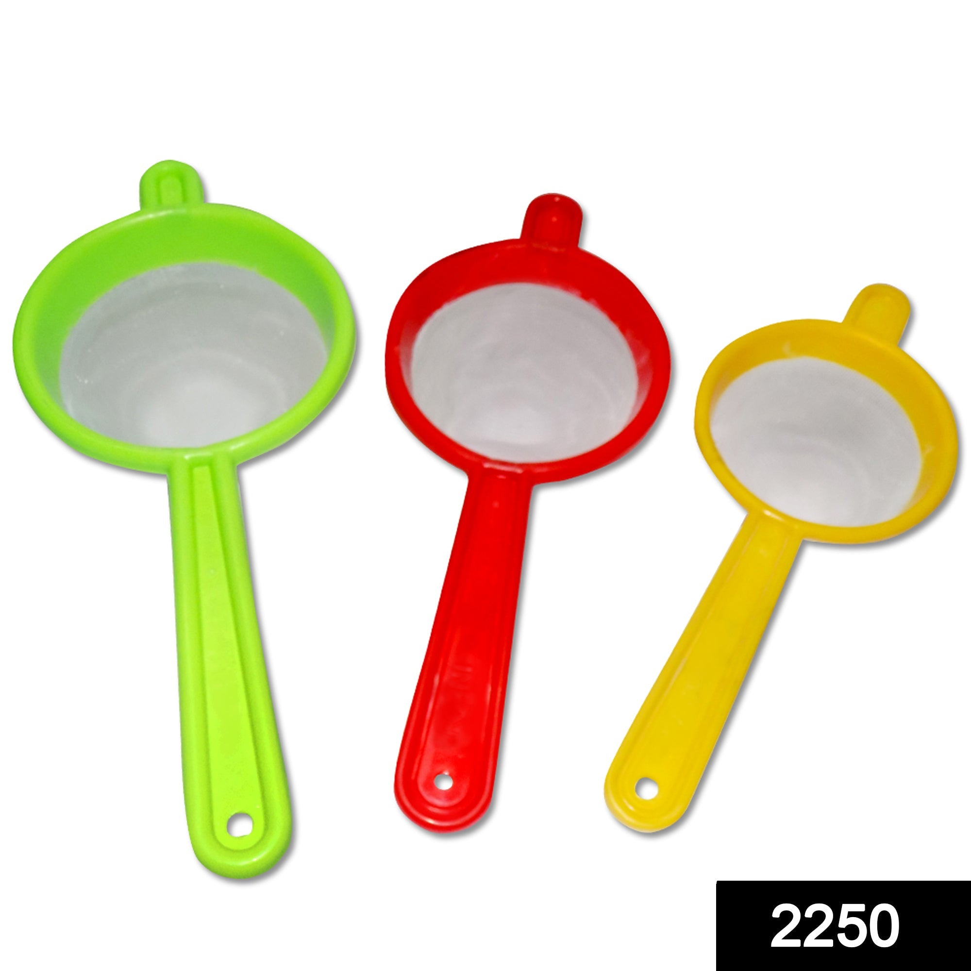 Plastic Multipurpose Tea and Coffee Strainer (Pack of 3)