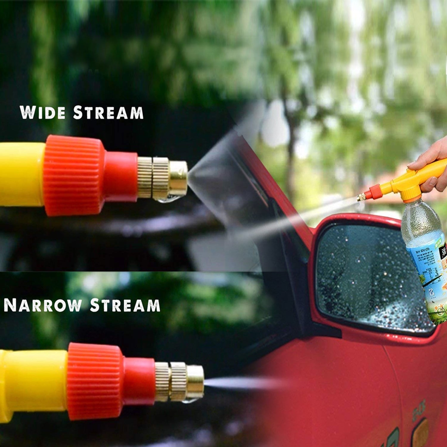 0468 Bottle Sprayer for Plants Garden Pesticide Car Wash with Adjustable Brass Nozzle Sprayer (Handheld Pump)