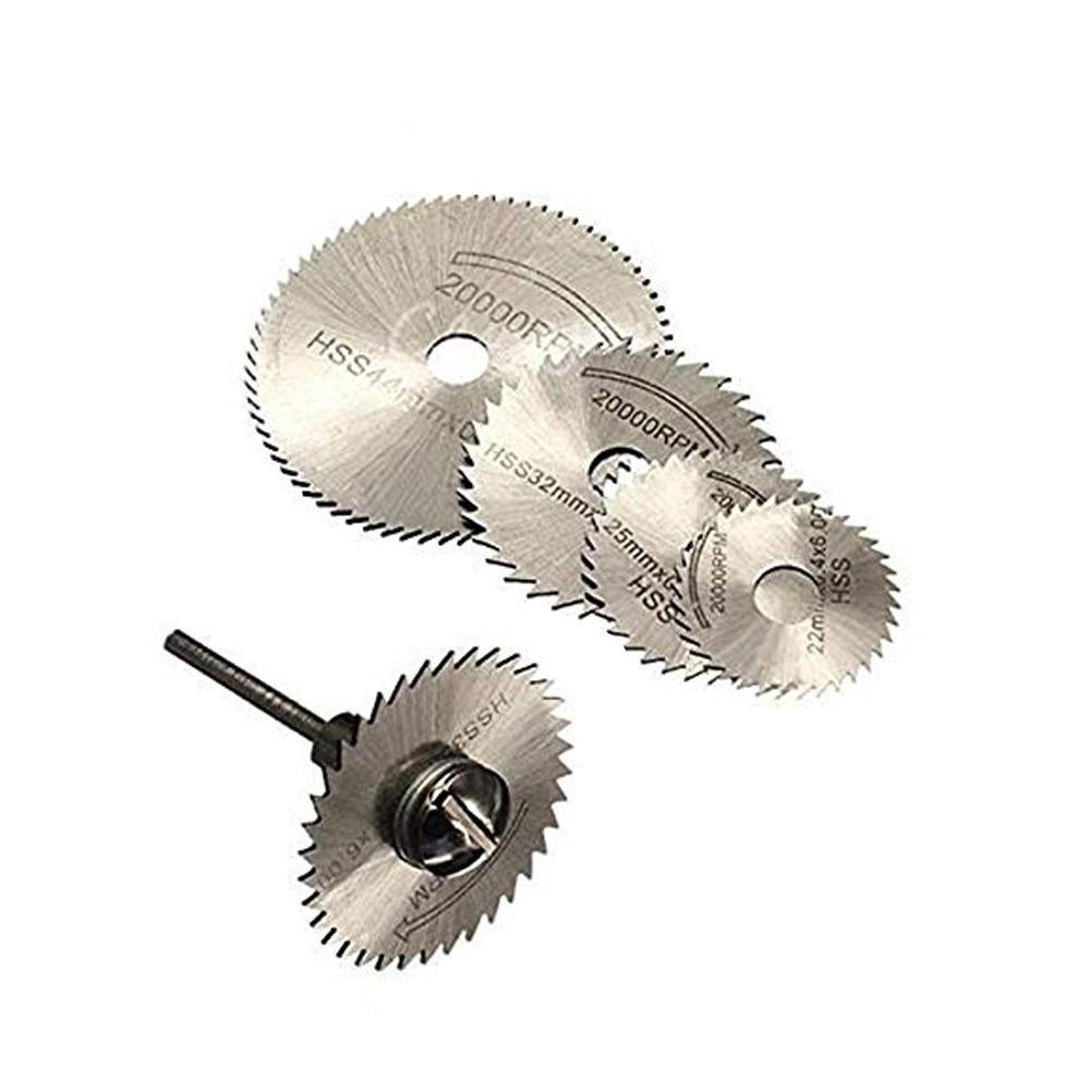 -6pcs Metal HSS Circular Saw Blade Set Cutting Discs for Rotary Tool