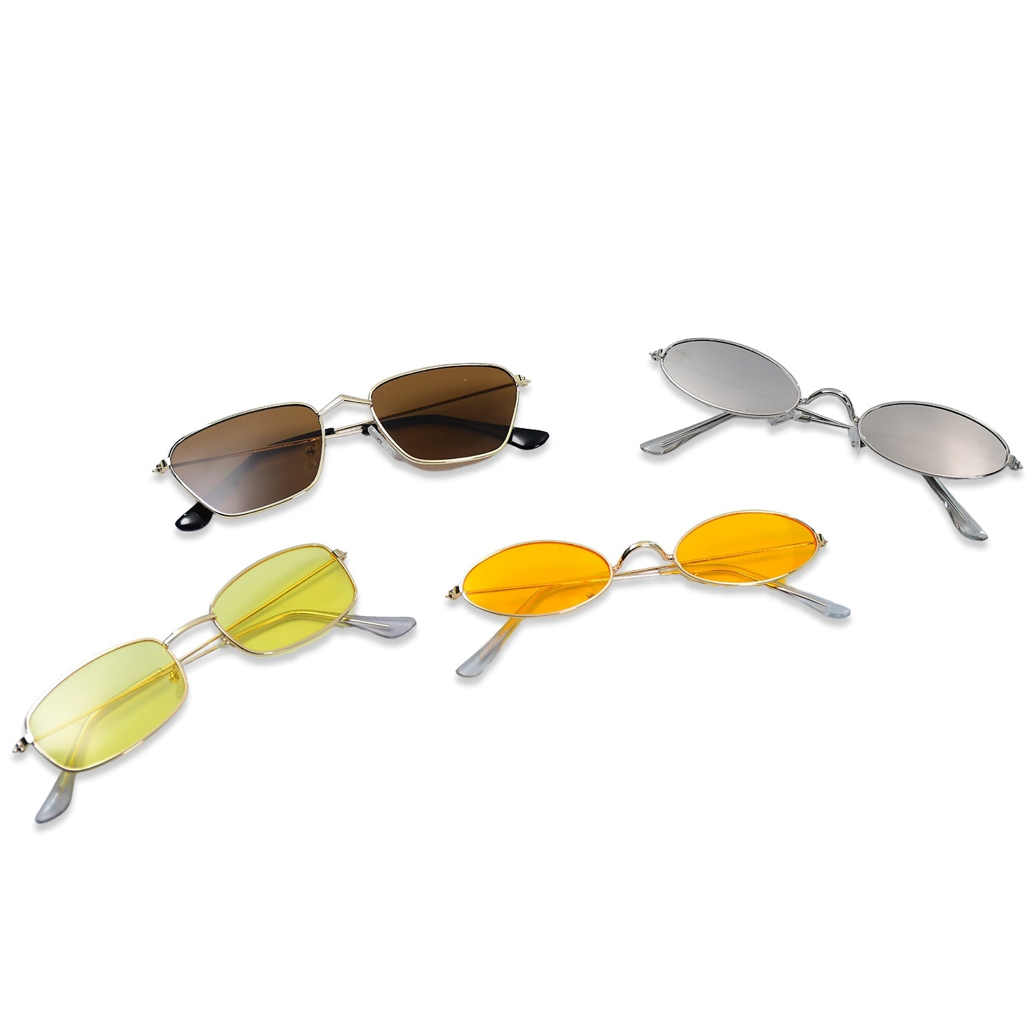 4951 1Pc Mix frame Sunglasses for men and women. Multi color and Different shape and design. (Moq - 3pc)