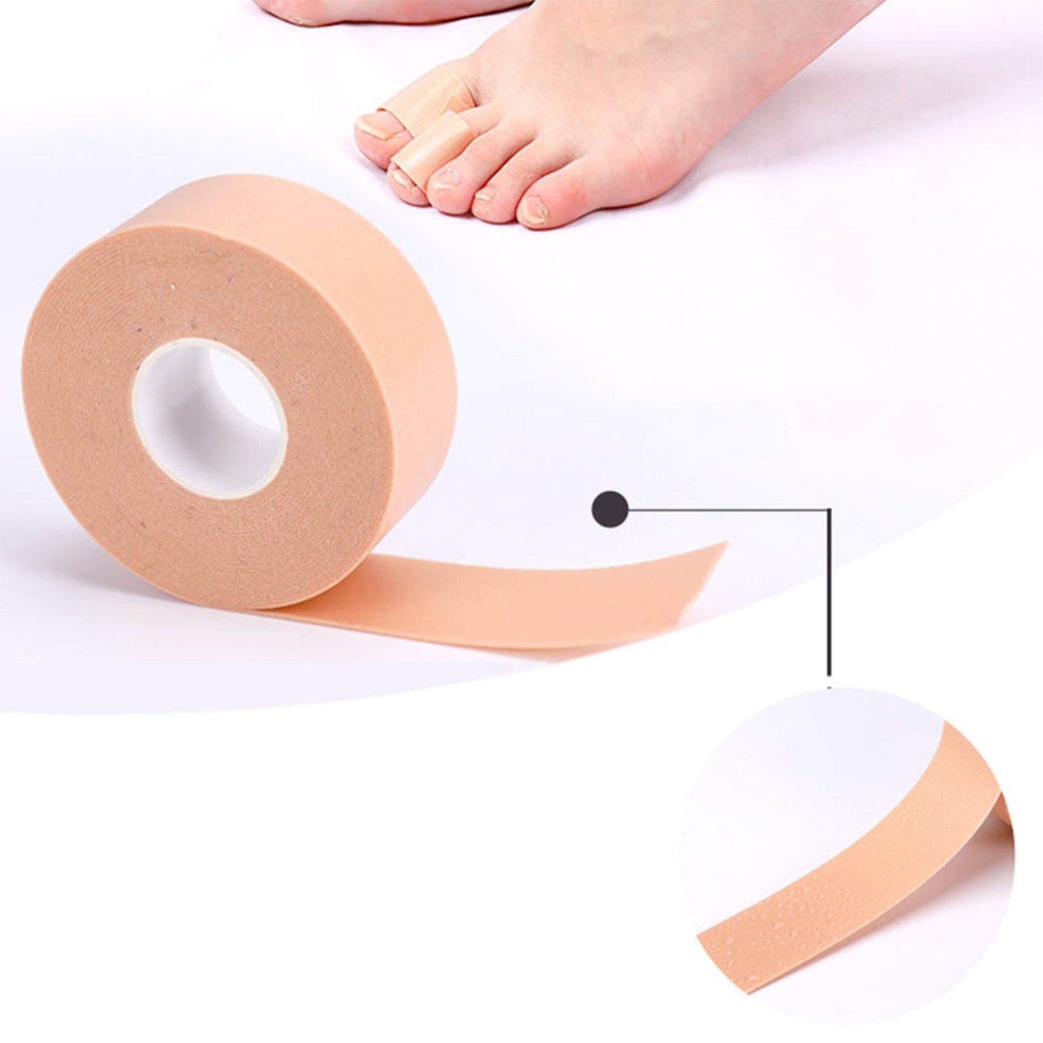 6224  Anti-Wear Foam Cotton Heel Sticker Tape Patch Blister Plaster Waterproof First Aid Blister Pedicure Pad Foot Care Insole