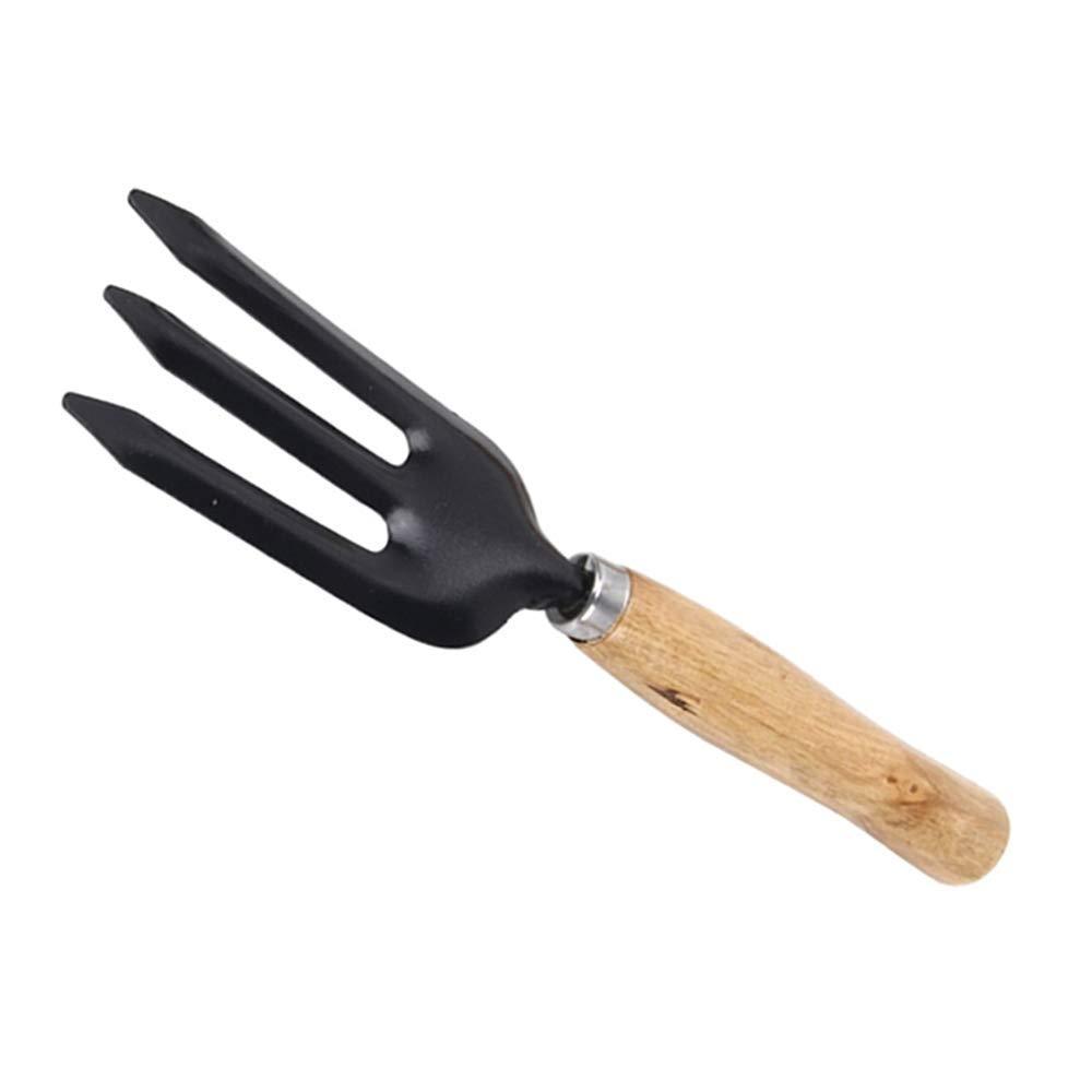 0475 Hand Weeding Fork (Steel, Black)