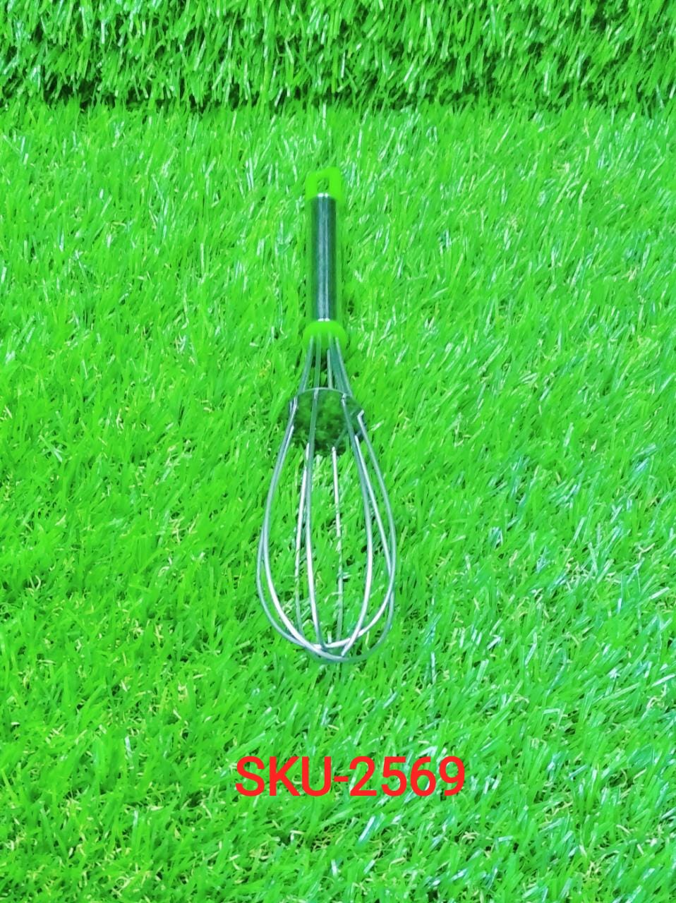 Stainless Steel Wire Whisk,Balloon Whisk,Egg Frother, Milk & Egg Beater (8 inch)