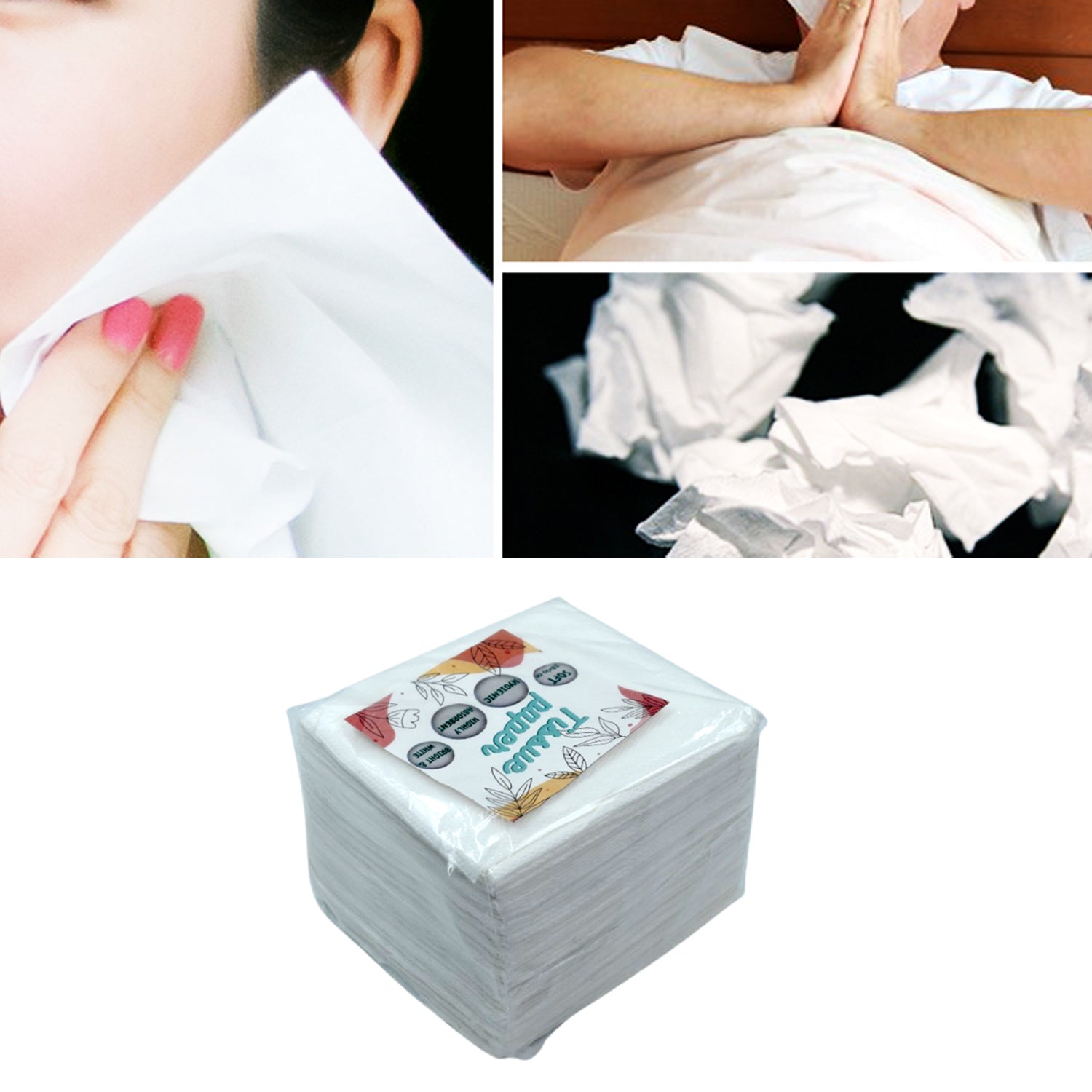 Tissue Paper For Wiping And Cleaning Purposes Of Types Of Things.