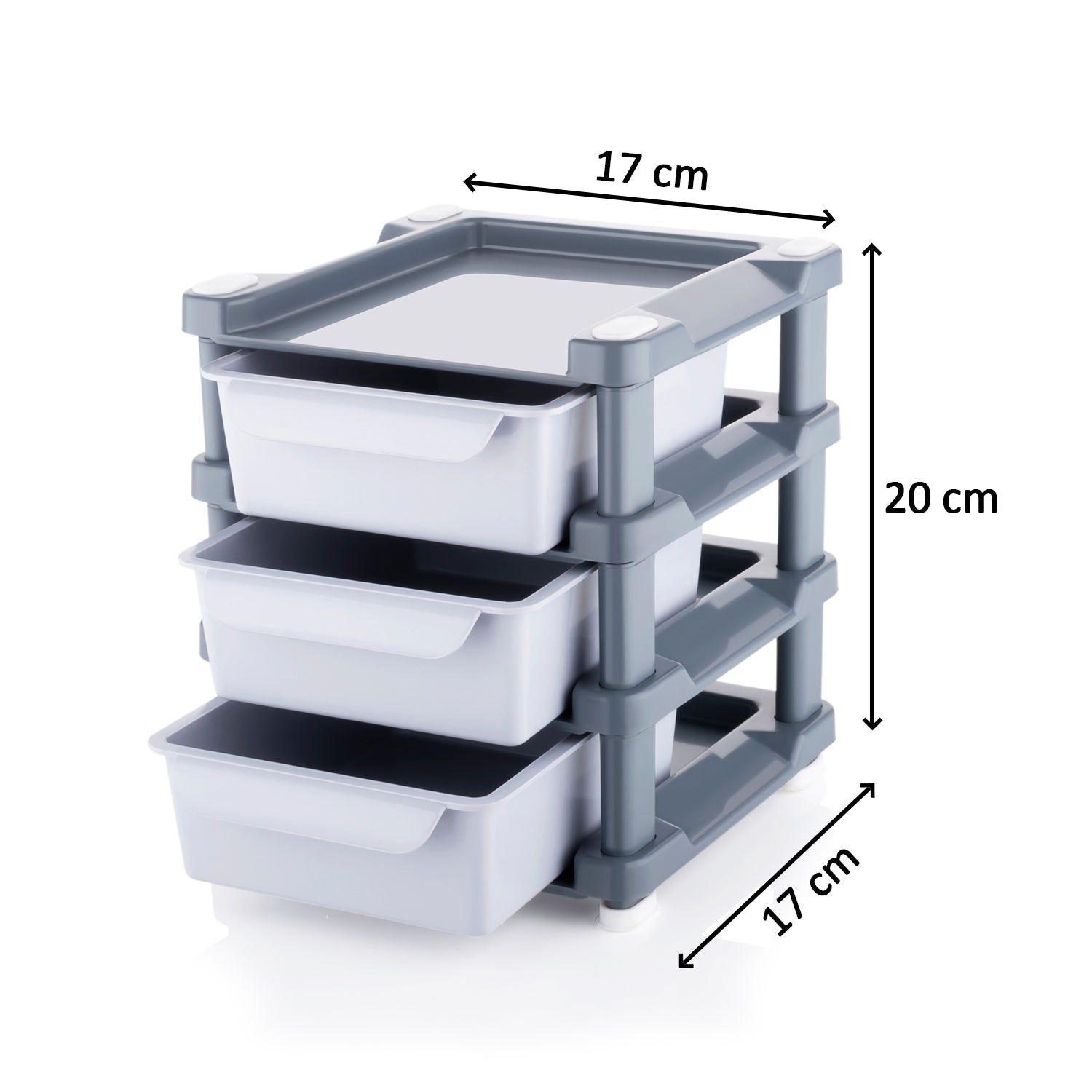 Mini 3 Layer Drawer Used for storing makeup equipments and kits used by womens and ladies.