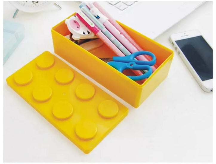 Lego Shape Block Multi-Purpose Storage Box (Rectangle)