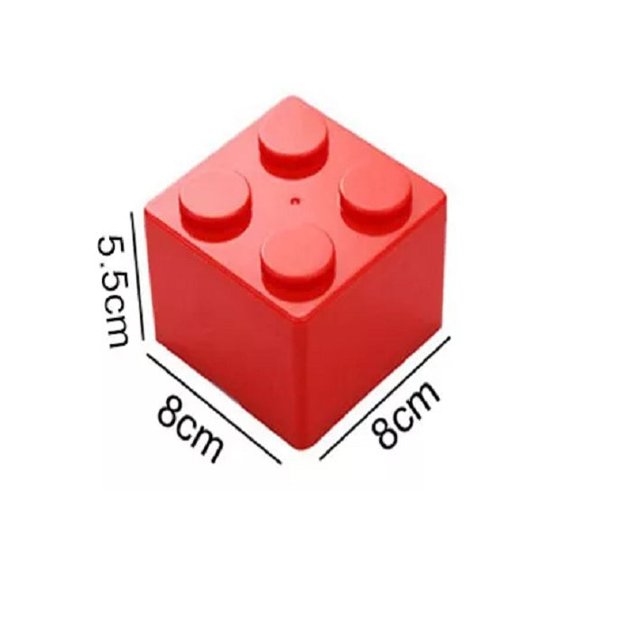 Lego Shape Block Multi-Purpose Storage Box (Square)