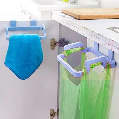 Plastic Garbage Bag Rack Holder (Multi Color)