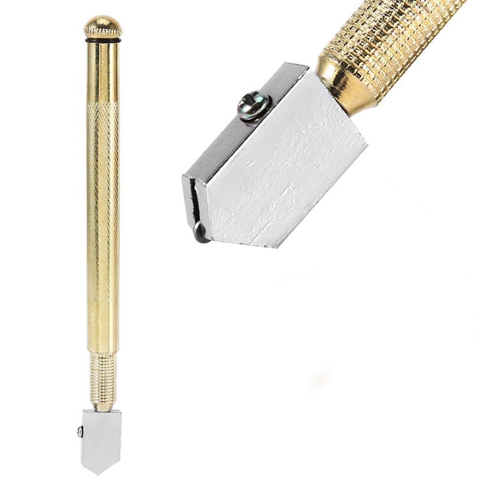 0458 Metal Glass Cutter, Gold