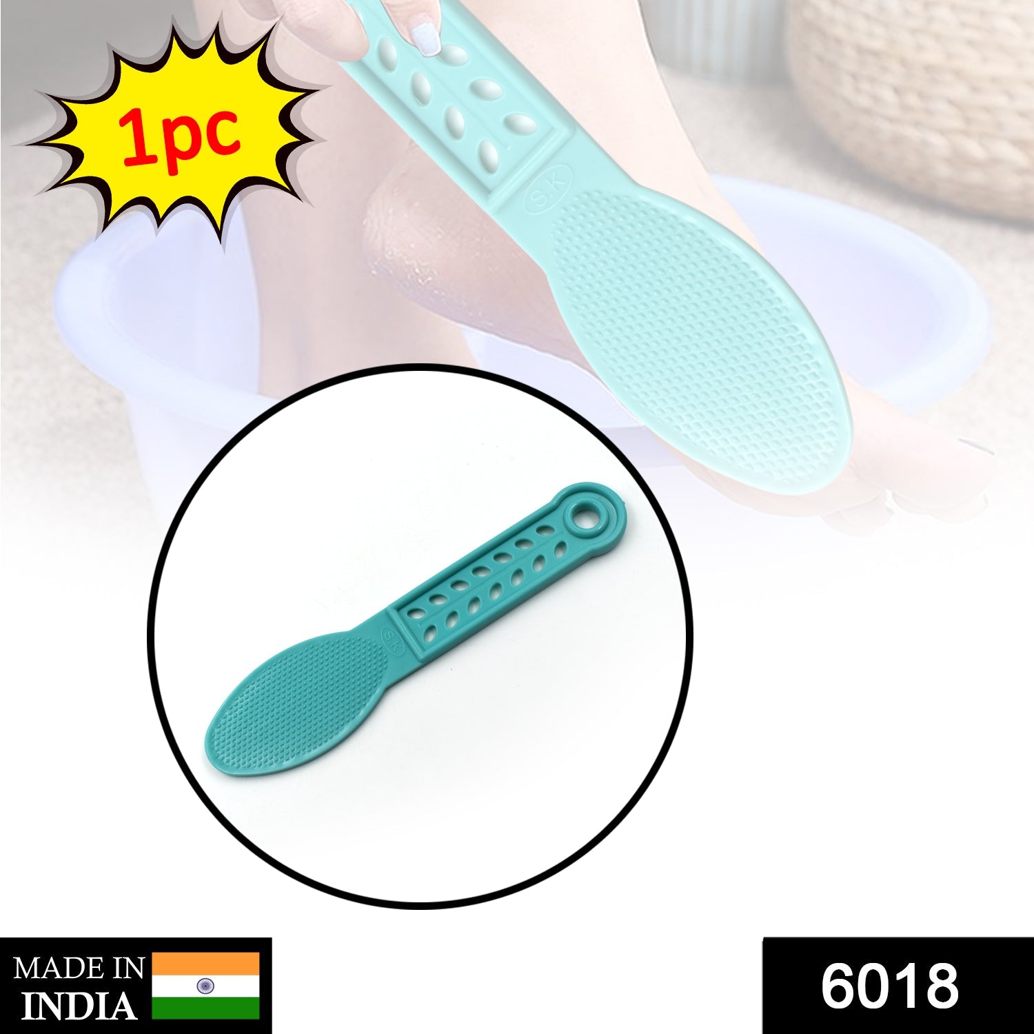 Plastic Foot Scrubber Pedicure Foot Care