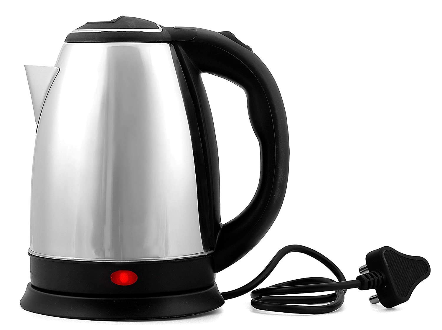 Stainless Steel Electric Kettle with Lid - 2 l