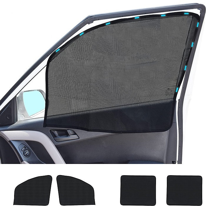 Car Magnetic Windshield Front & Back Screen (4 pcs Set)