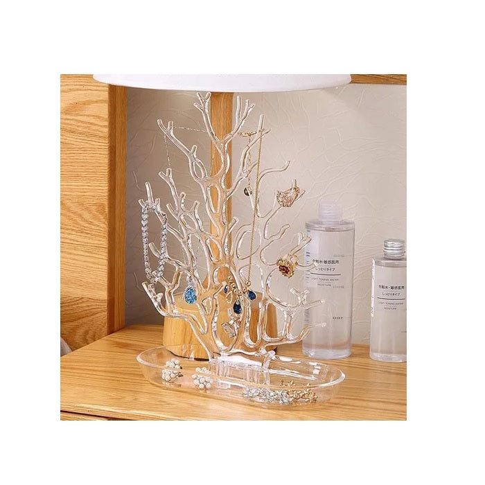 Tree Shape Jewelry Hanging Display Rack