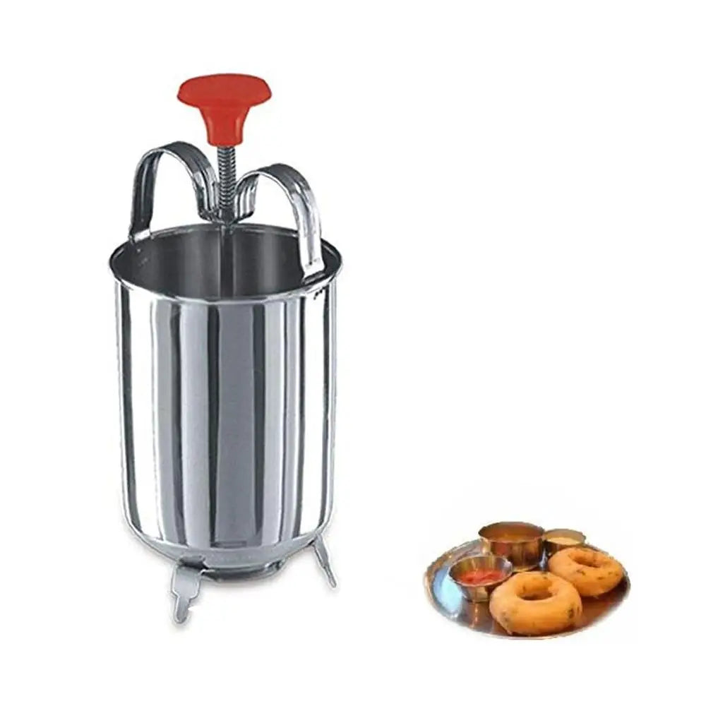 0145B Stainless Steel Medu Vada And Donut Maker For Perfectly Shaped And Crispy Vada Maker