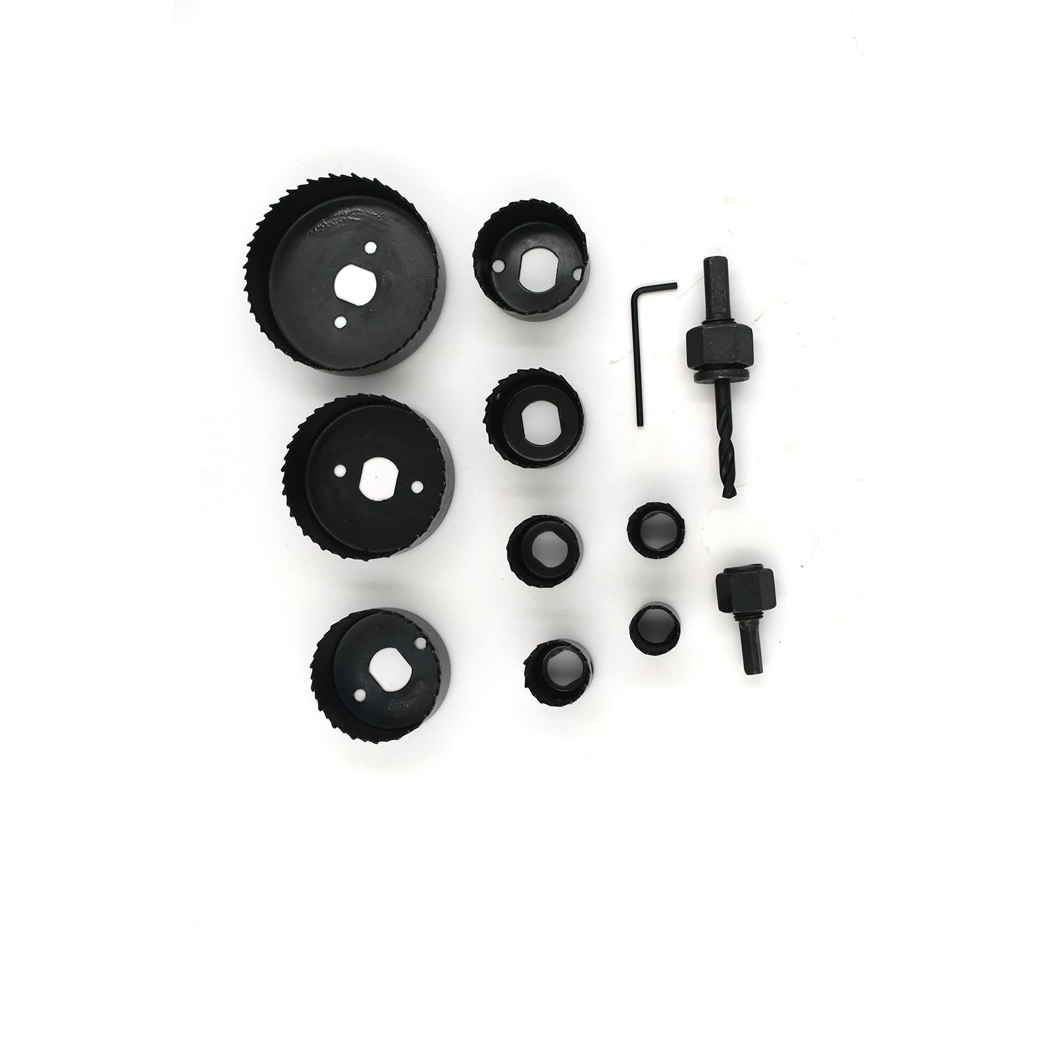 -12 pcs 19-64mm Hole Saw Kit