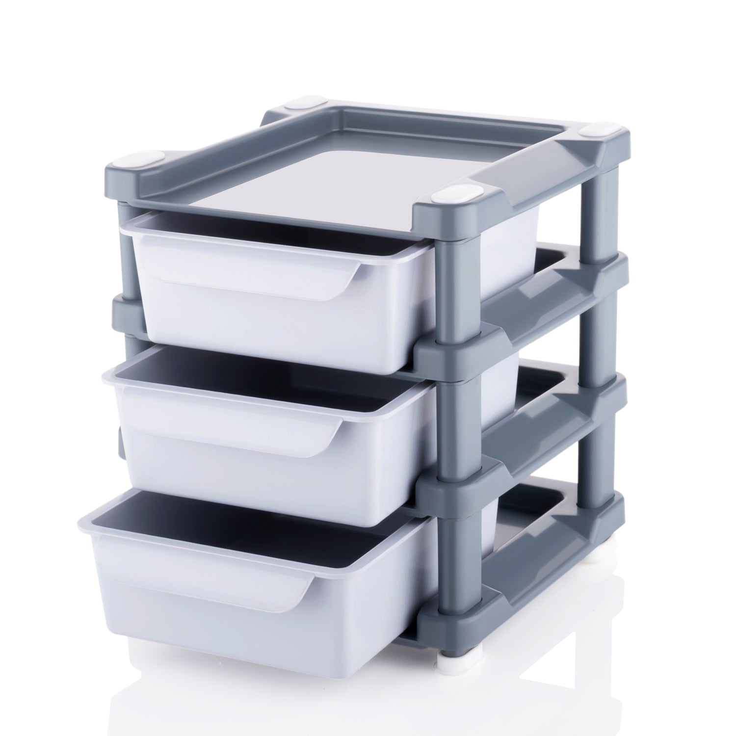 Mini 3 Layer Drawer Used for storing makeup equipments and kits used by womens and ladies.