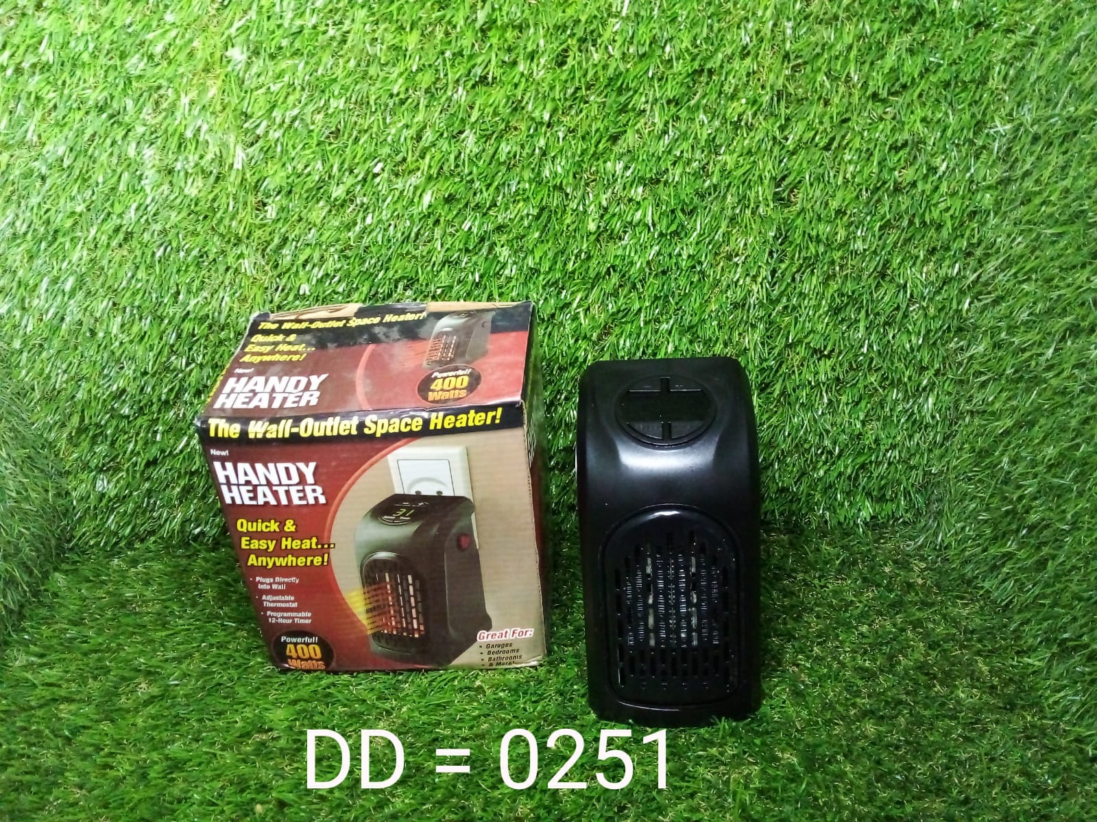 Electric Mini Handy Heater Plug-In Wall (400w)