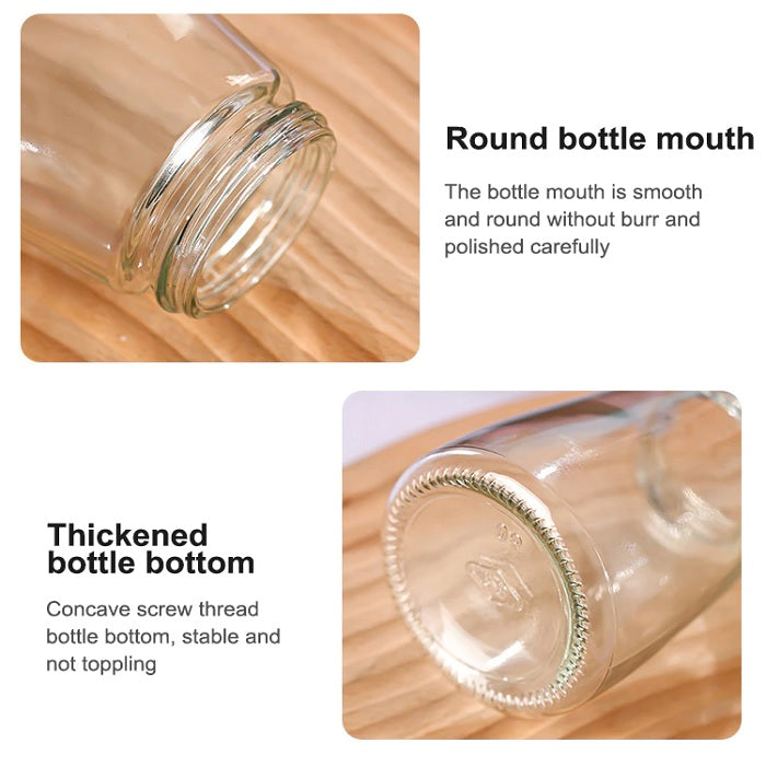 Salt Dispenser Glass Bottle