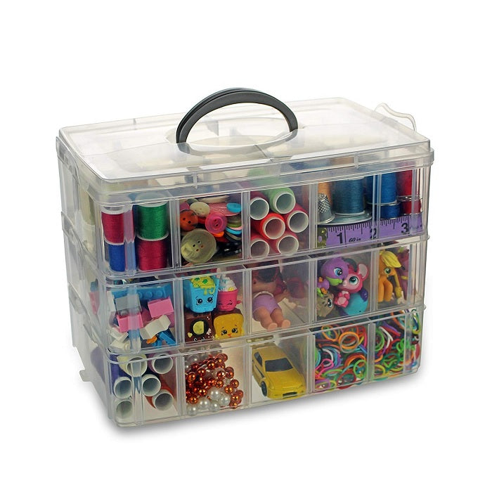 3 Layer 30 Grid Storage Box (Random Color)