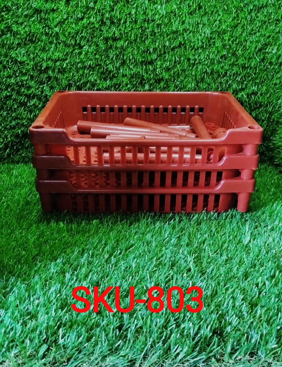 0803 Multipurpose Plastic Storage Rack Oraganiser - 3pcs