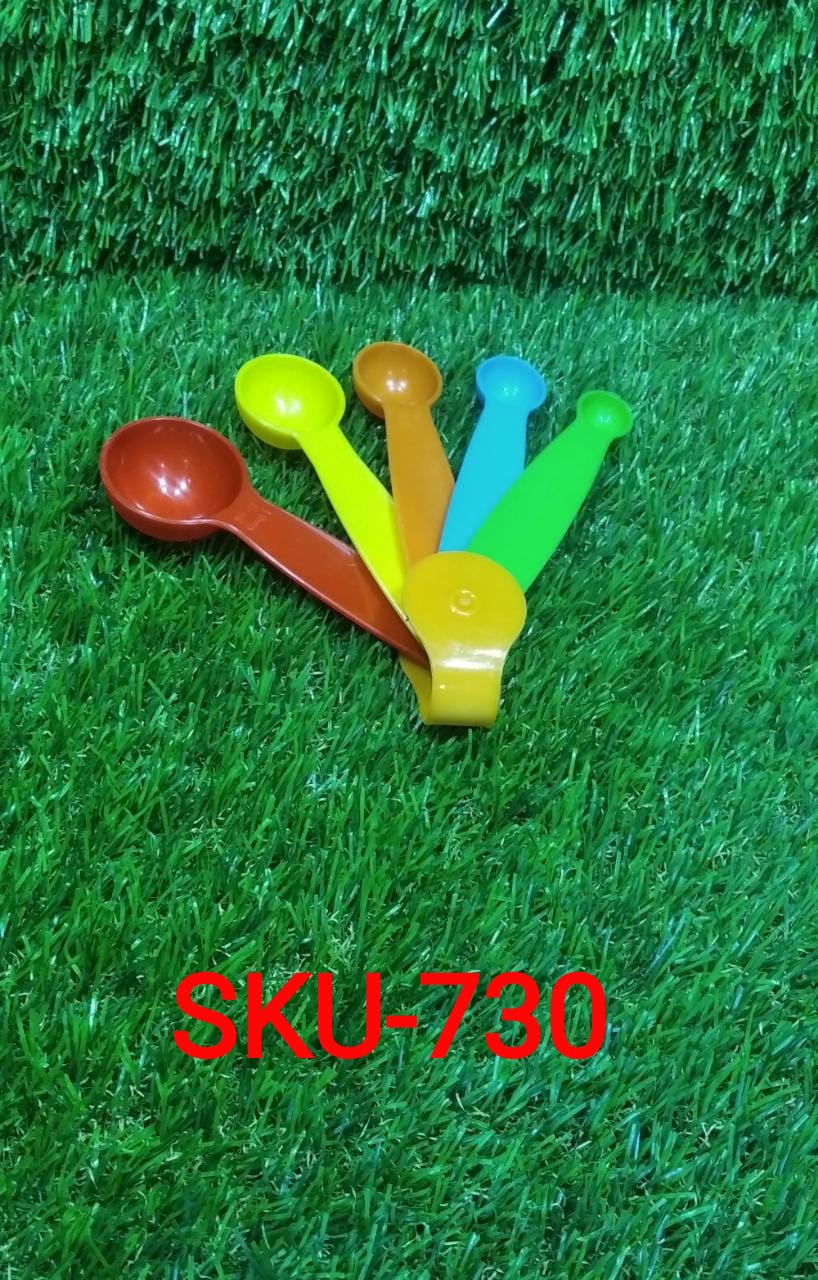 Plastic Measuring Spoons - Set of 5