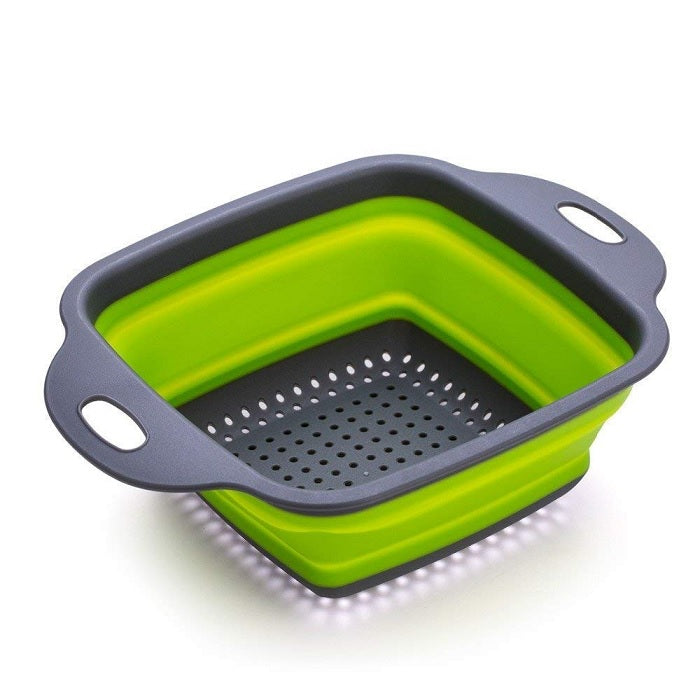 Collapsible Washing Strainer Square (Random)