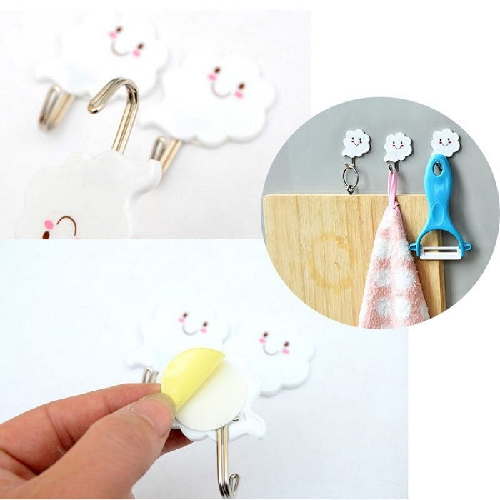 3 Pcs Smiley Hook Set