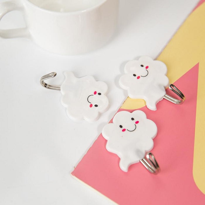 3 Pcs Smiley Hook Set