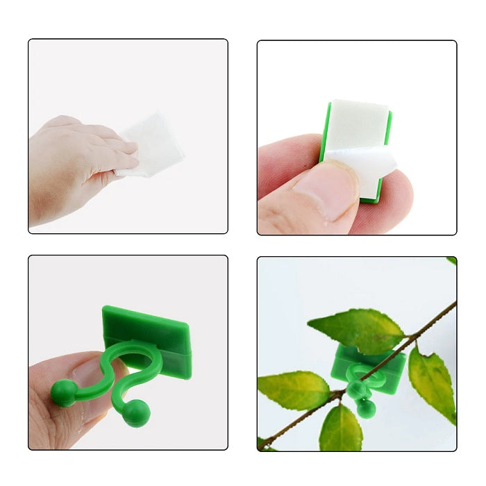 30 Pcs Plant Climbing Fixing Clip Large Size