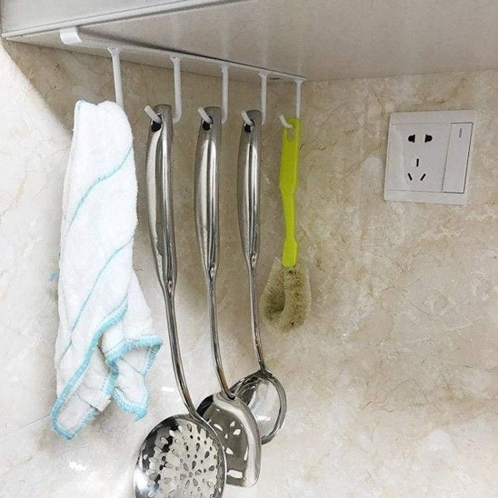 Cabinet Shelf Multiuse Hook Holder