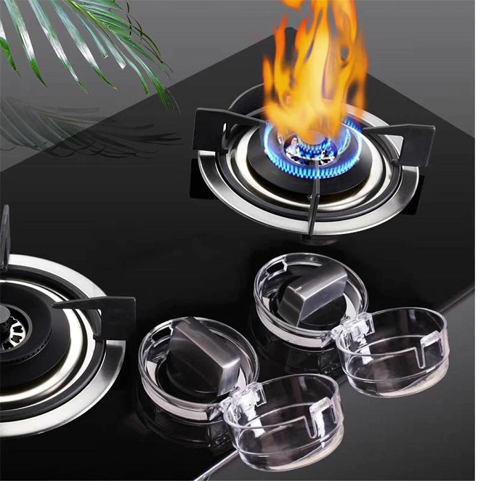 Gas Stove Knob Protector Cover (Pack Of 2)