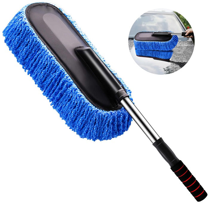 Telescopic Fabric Car Cleaning Brush Duster