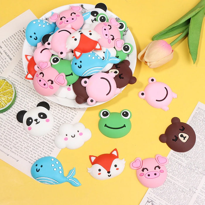 4 Pcs Cartoon Silicone Door Stopper New Design (Random)