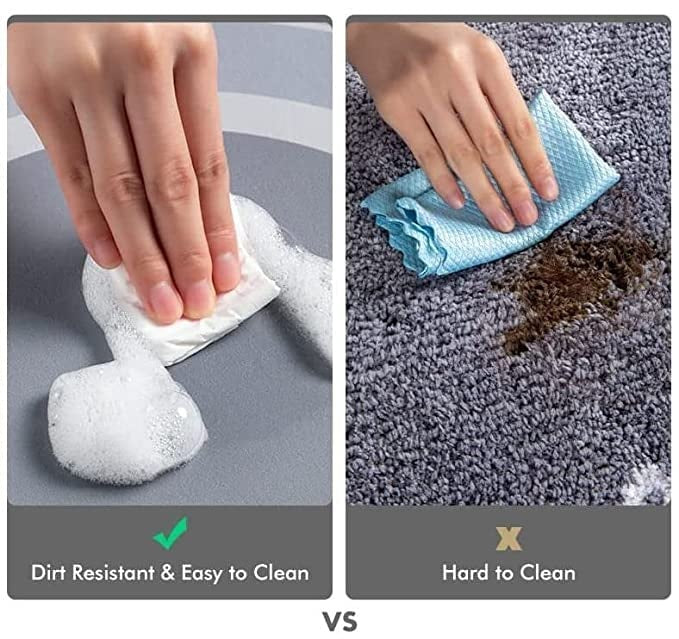 Non-slip Water Absorbent Bathroom Mat (Random Colour)