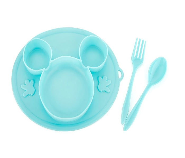 Mickey Mouse Plate With Spoon