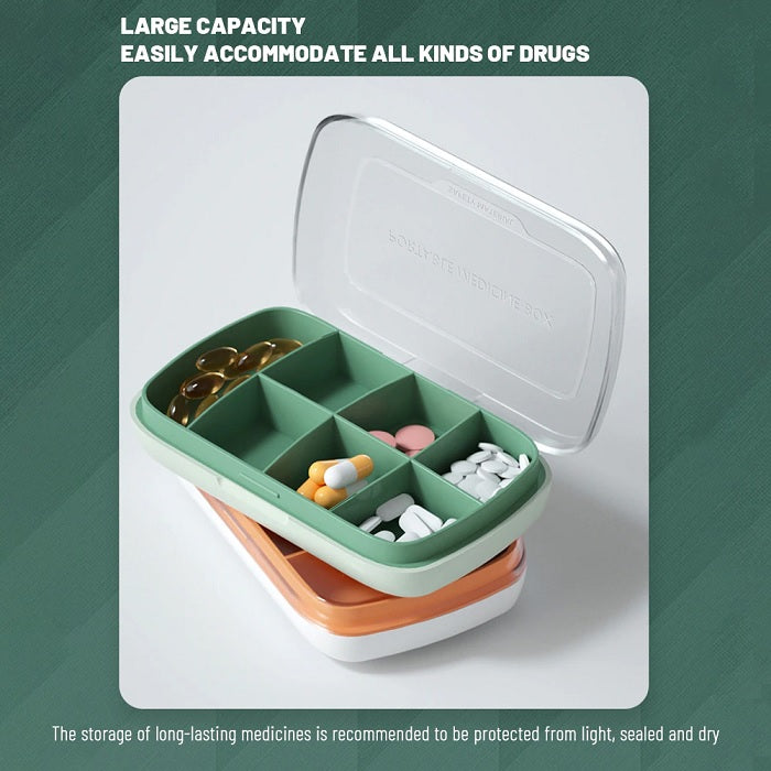 0347 -7 Days Pill Box with 7 Compartments