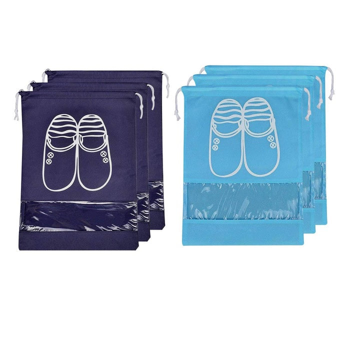 Portable Travel Shoe Bag (Pack Of 2)