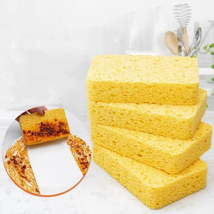 Multiuse Wood Pulp Kitchen Cleaning Sponge (Heavy) Pack of 3